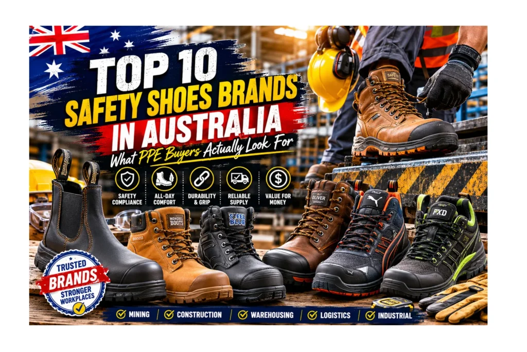 Top 10 Safety Shoes Brands in Australia