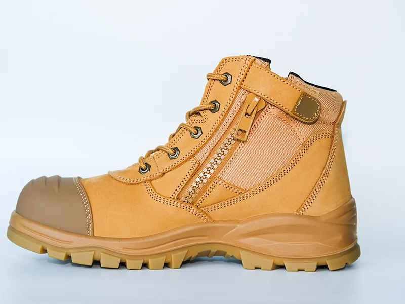 nubuck steel toe safety shoes