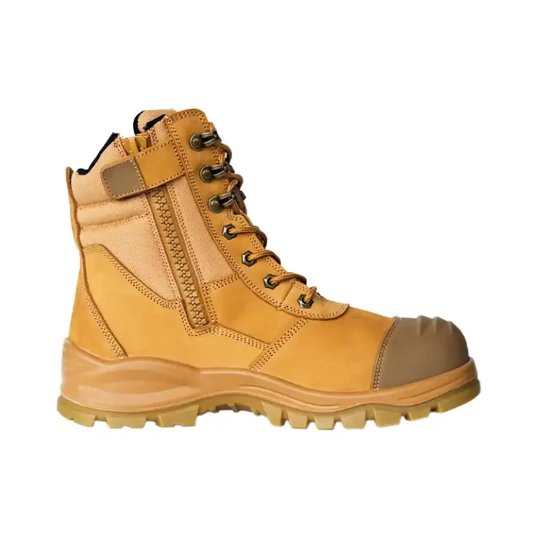 Waterproof Side Zip Lace Up Work Boots Wholesale