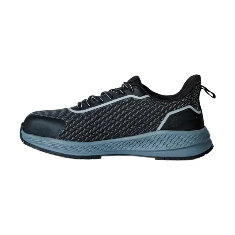 Lightweight PUTEK Slip Resistant Sole Sport Safety Steel Toe Shoes for Men