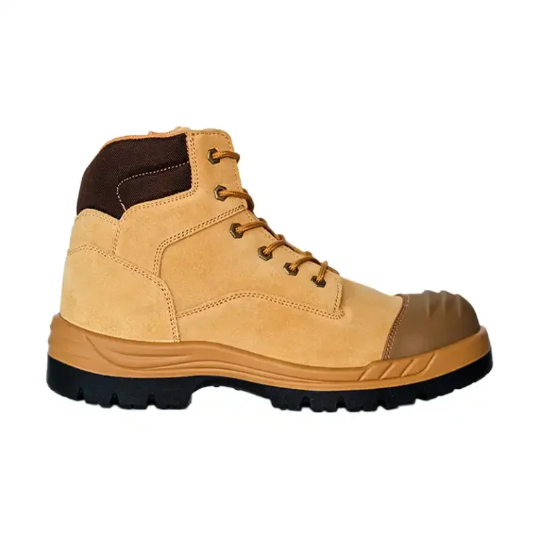 Steel Toe Split Suede Work Boots for Men