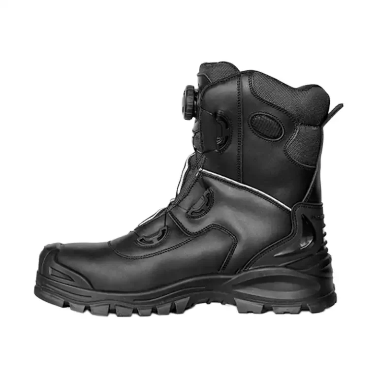 premium full grain leather waterproof safety shoes