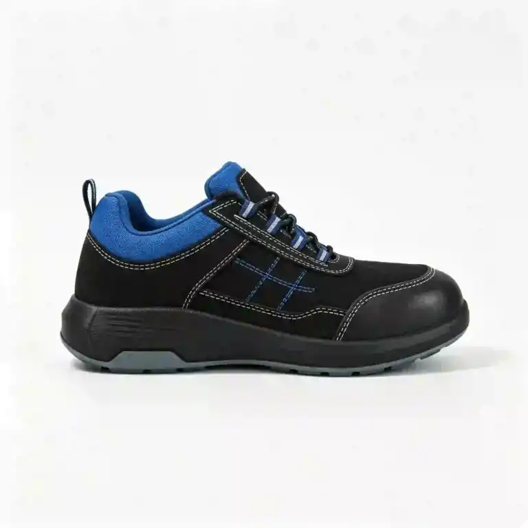 Low Cut Blue Industrial Steel Safety Shoes