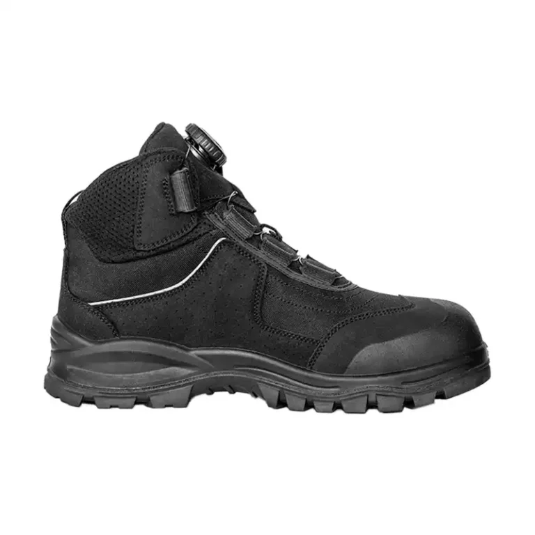 Fitgo Free Lace Oxford Steel Toe Shoes for Men