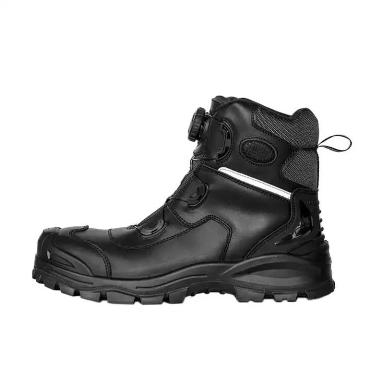 Heavy-Duty-Waterproof-Leather-Dial-Lace-Steel-Toe-Industrial-Work-Boots