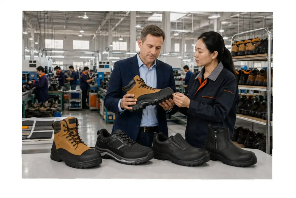 How to Choose a Reliable Safety Shoes Manufacturer in China A Complete Guide for Global Buyers