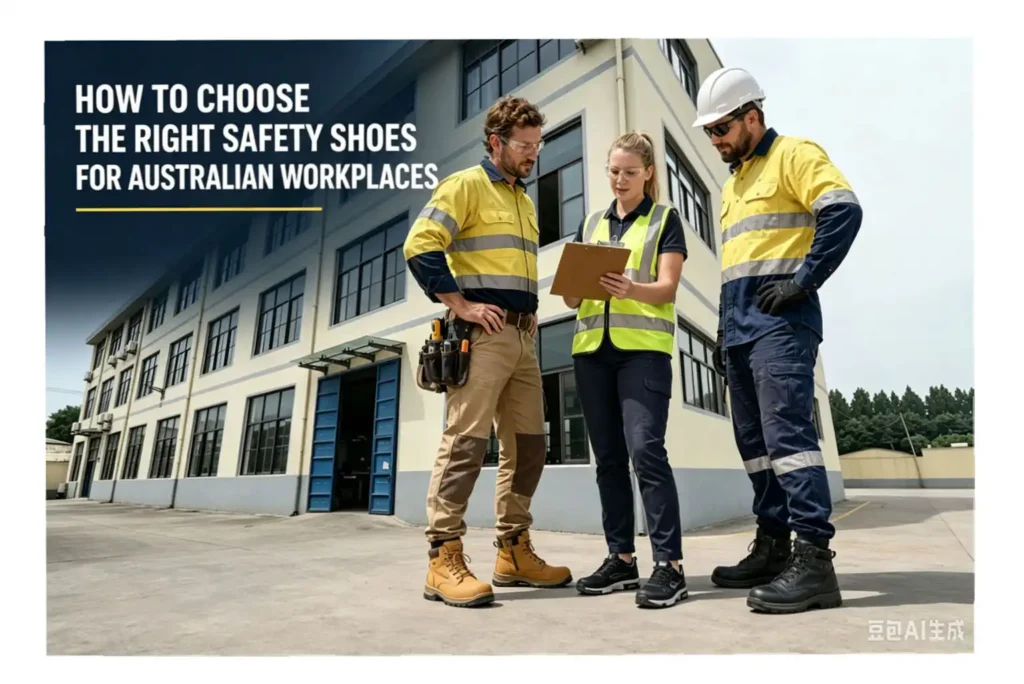How to choose the right safety shoes for Australian Workplaces