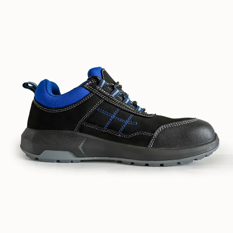 Low Cut Blue Industrial Steel Safety Shoes
