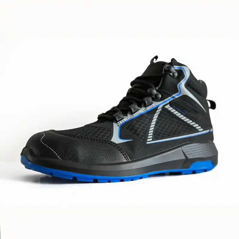 Mid Cut Lightweight Sport Fashion Safety Shoes for Men