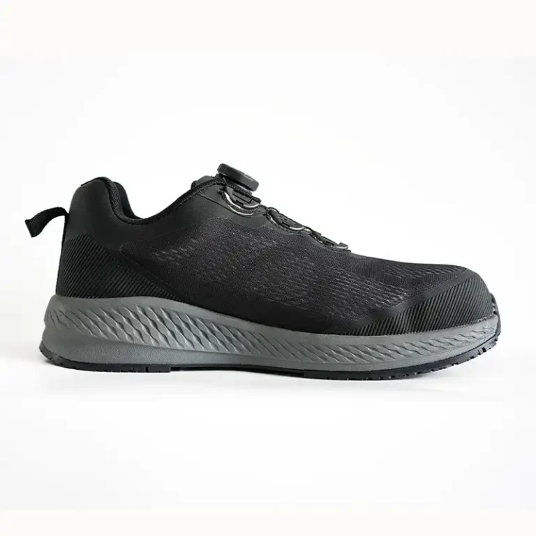 Spin-Dial Lacing System Lightweight Composite Toe Safety Shoes