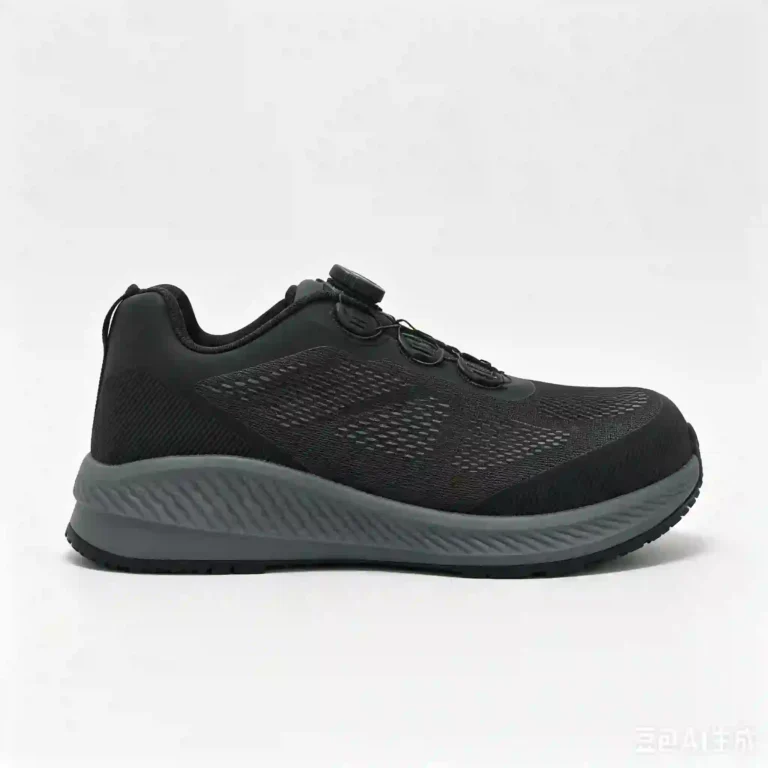 Spin-Dial Lacing System Lightweight Composite Toe Safety Shoes