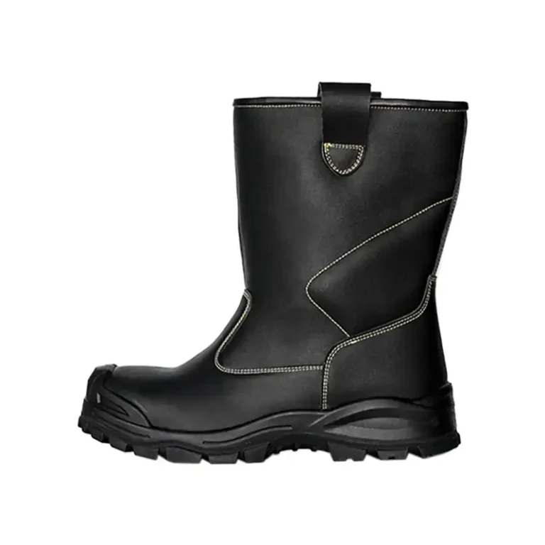 High Cut Side Pull Up Rigger Safety Boots