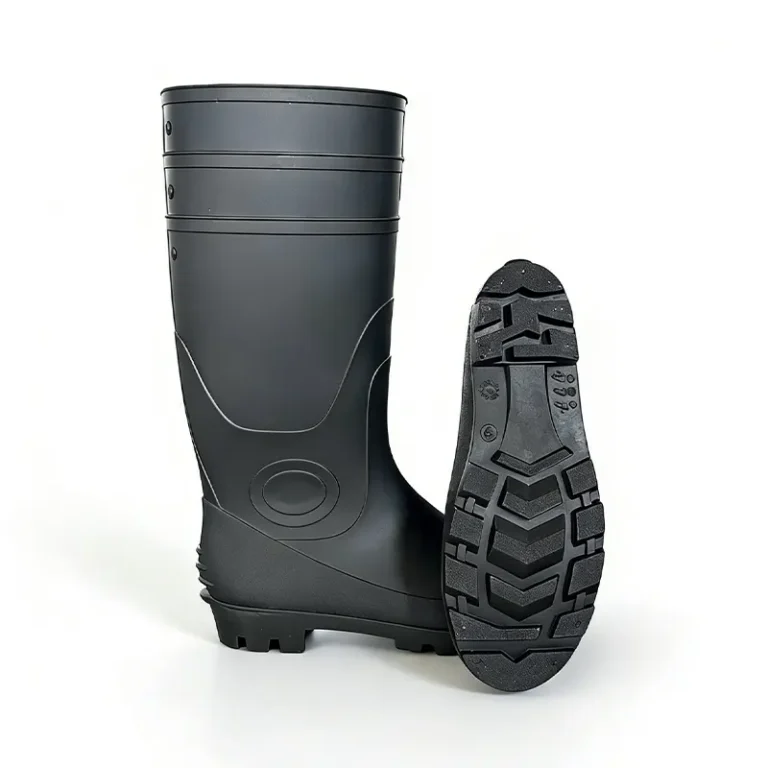 Heavy Duty PVC Safety Shoes with Steel Toe&Steel Plate CE certified S5