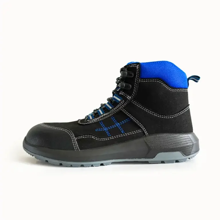 Mid Cut Industrial Steel Safety Shoes for Work