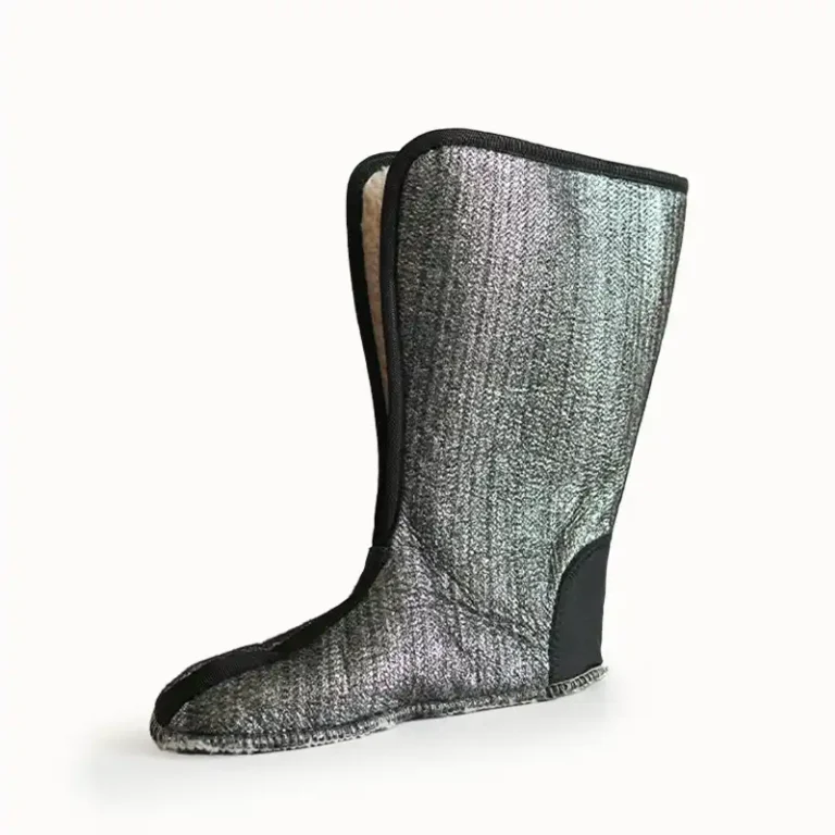 Premium Removable Thermal Boot Liner – 3-Layer Silver Foil and Lambswool Insulation Insert for EVA Winter Boots