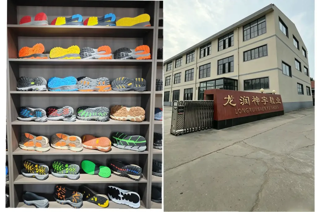 What are the types of safety soles
