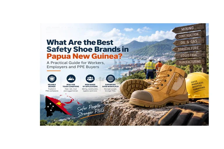 What are the best safety shoe brands in Papua New Guinea?