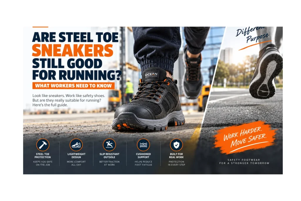 Are steeltoe sneakers still good for running