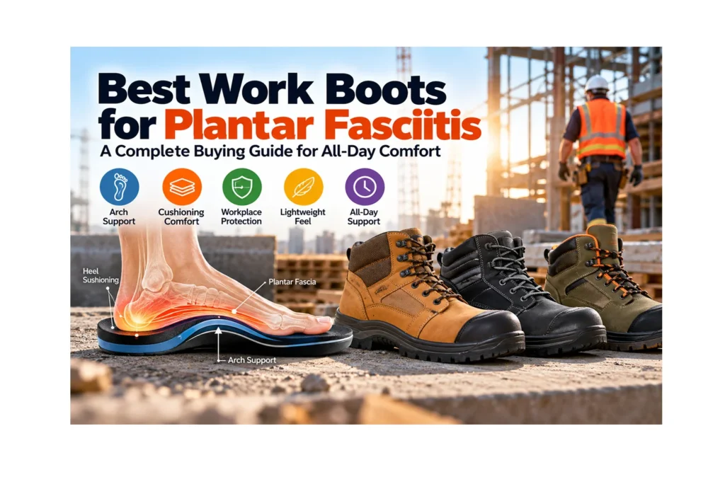 best work boots for plantar fasciitis​