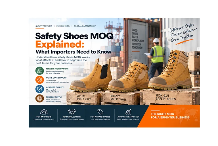 Safety Shoes MOQ Explained: What Importers Need to Know