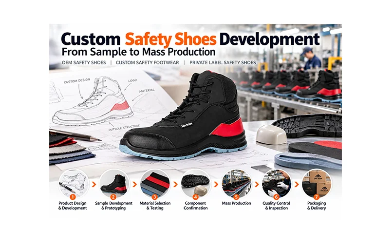 Custom Safety Shoes Development: From Sample to Mass Production