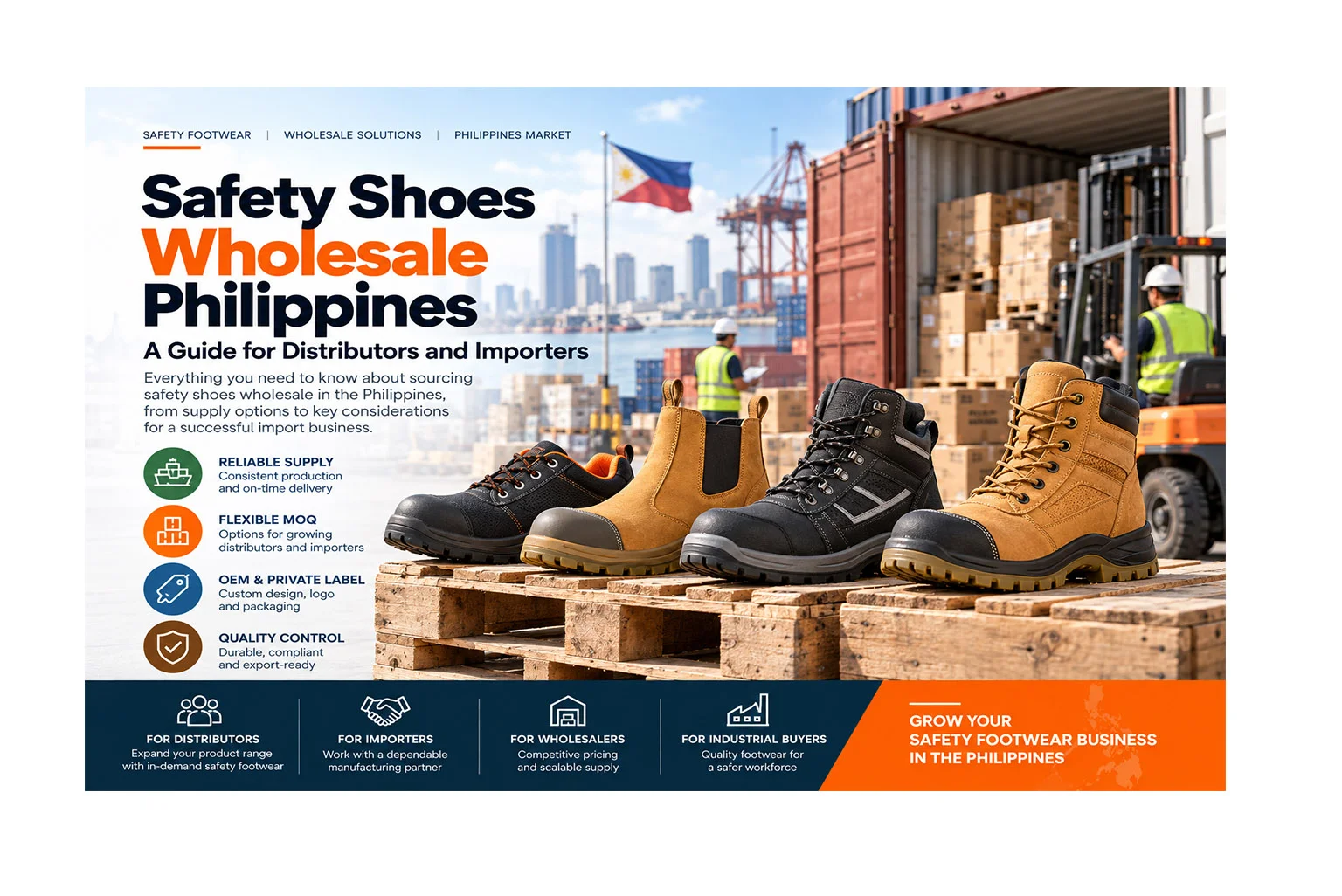 Safety Shoes Wholesale Philippine