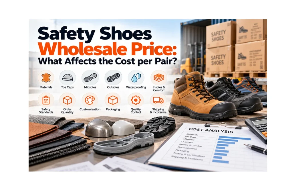 Safety Shoes Wholesale Pricing: What Affects the Cost per Pair?