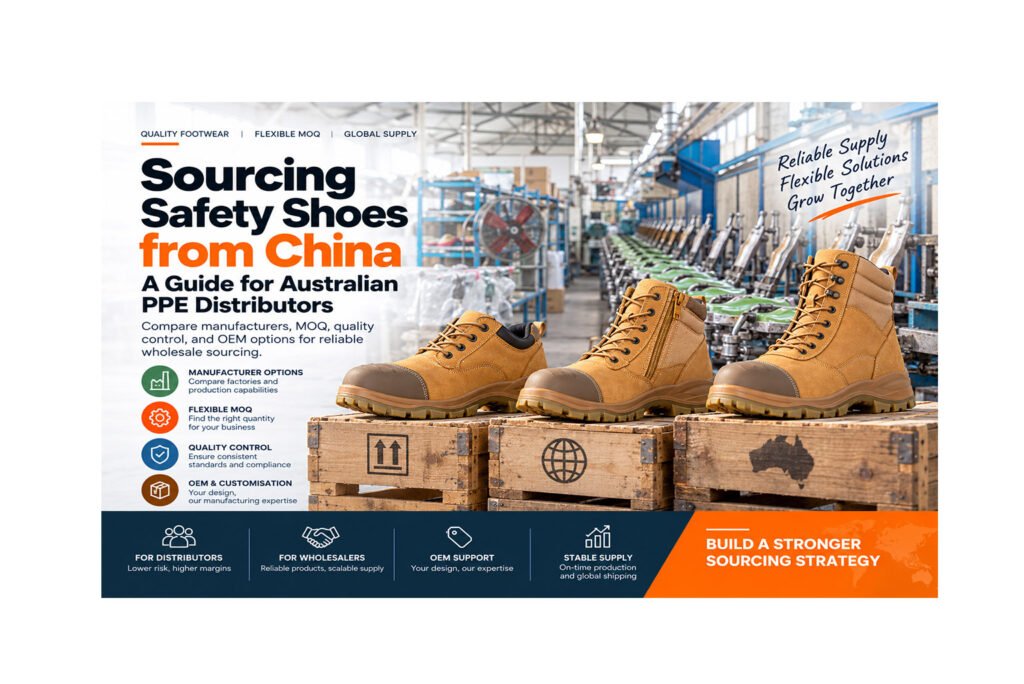 Sourcing Safety Shoes from China for Australian Buyers