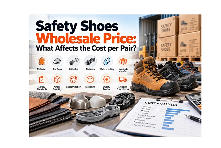 Safety Shoes Wholesale Pricing: What Affects the Cost per Pair?
