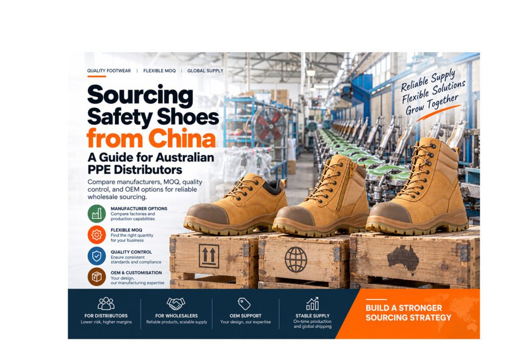 Sourcing Safety Shoes from China for Australian Buyers